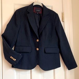 🌟HP🌟Lands’ End Navy Blazer 8P EUC